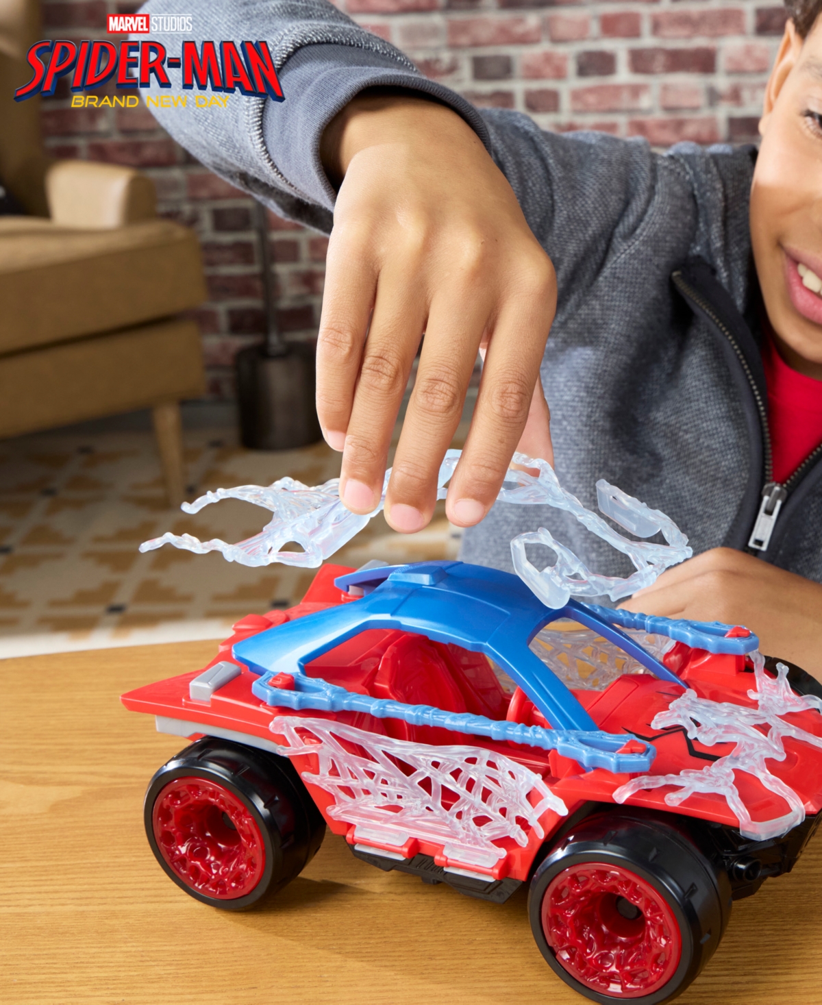 Spider-Man Marvel Spider-Man ActionVerse Stretch and Blast Buggy