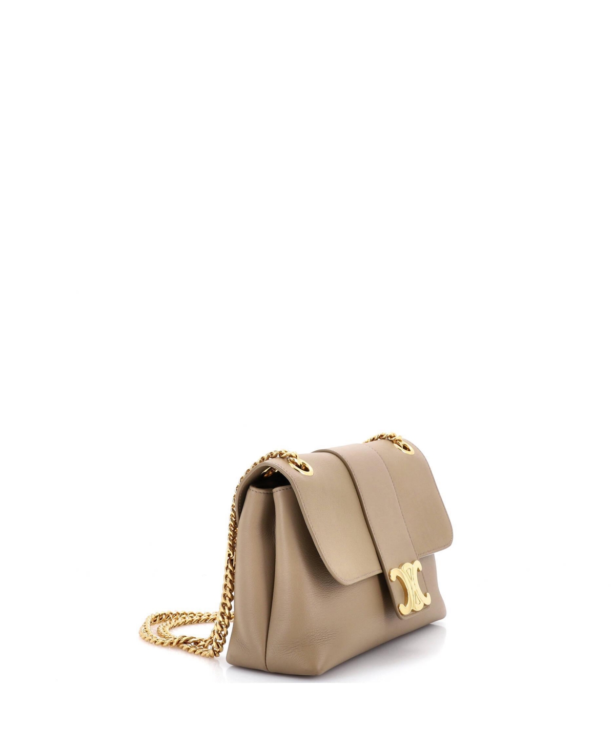 Pre-Owned Celine Teen Victoire Flap Shoulder Bag Leather