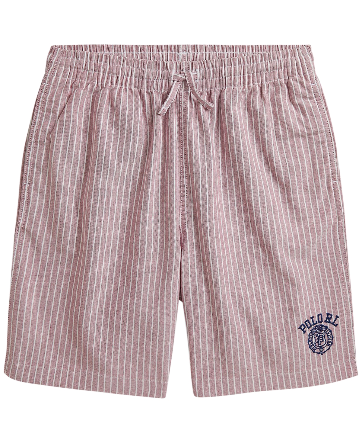 Polo Ralph Lauren Boys' 8-20 Big Fit Striped Cotton Oxford Shorts