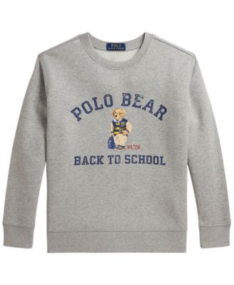 Boys' 8-20 Polo Bear Fleece Sweatshirt