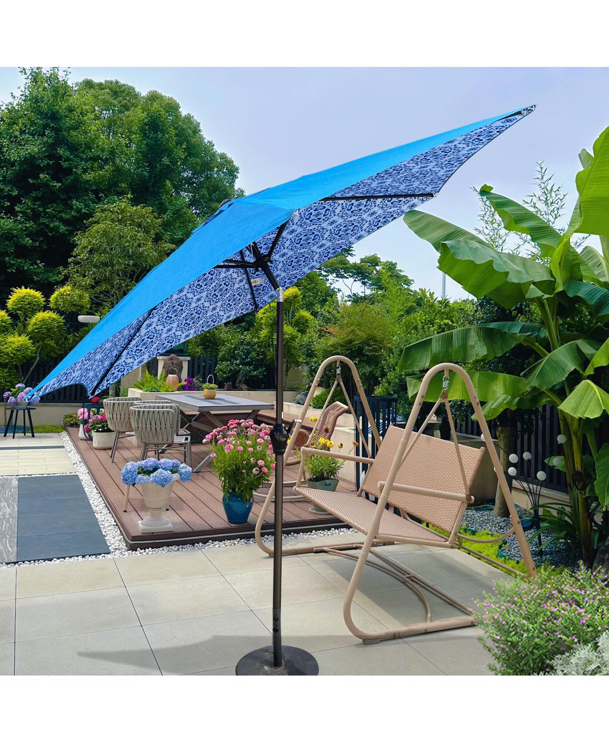 Streamdale Furniture 9FT Umbrella Ice Pattern