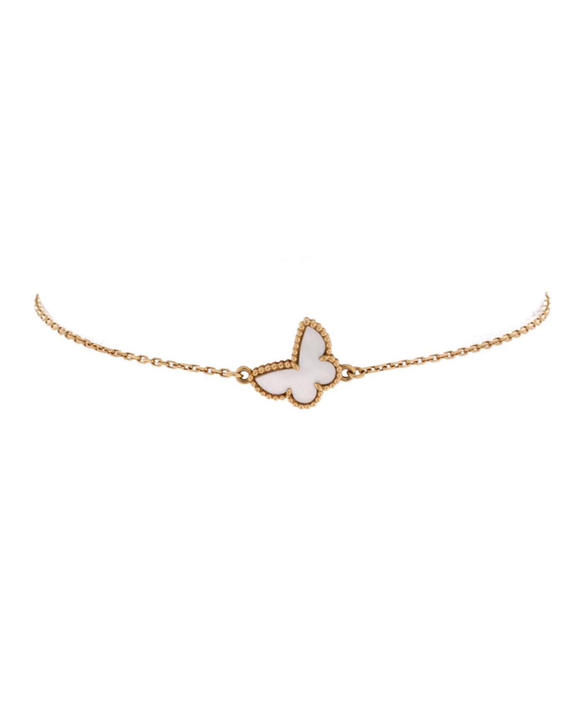 Pre-Owned Van Cleef & Arpels Sweet Alhambra Butterfly Bracelet