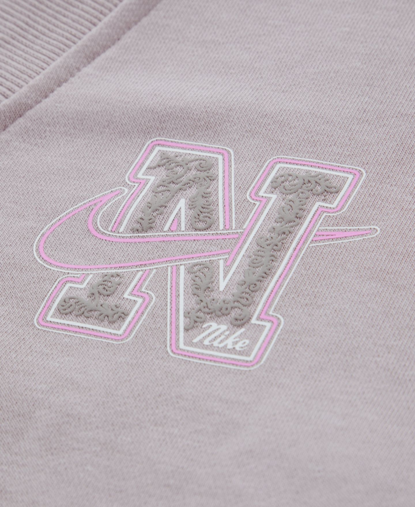 Детский комплект Nike Juxta для девочек: топ и юбка-шорты, 2T-6X, цвет: Серый — фото 9