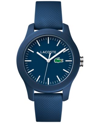 Lacoste - Women's 12.12 Blue Rubber Strap Watch 38mm 2000955