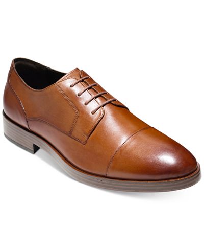 Cole Haan Men's Henry Grand Cap-Toe Oxfords - All Men's Shoes - Men ...