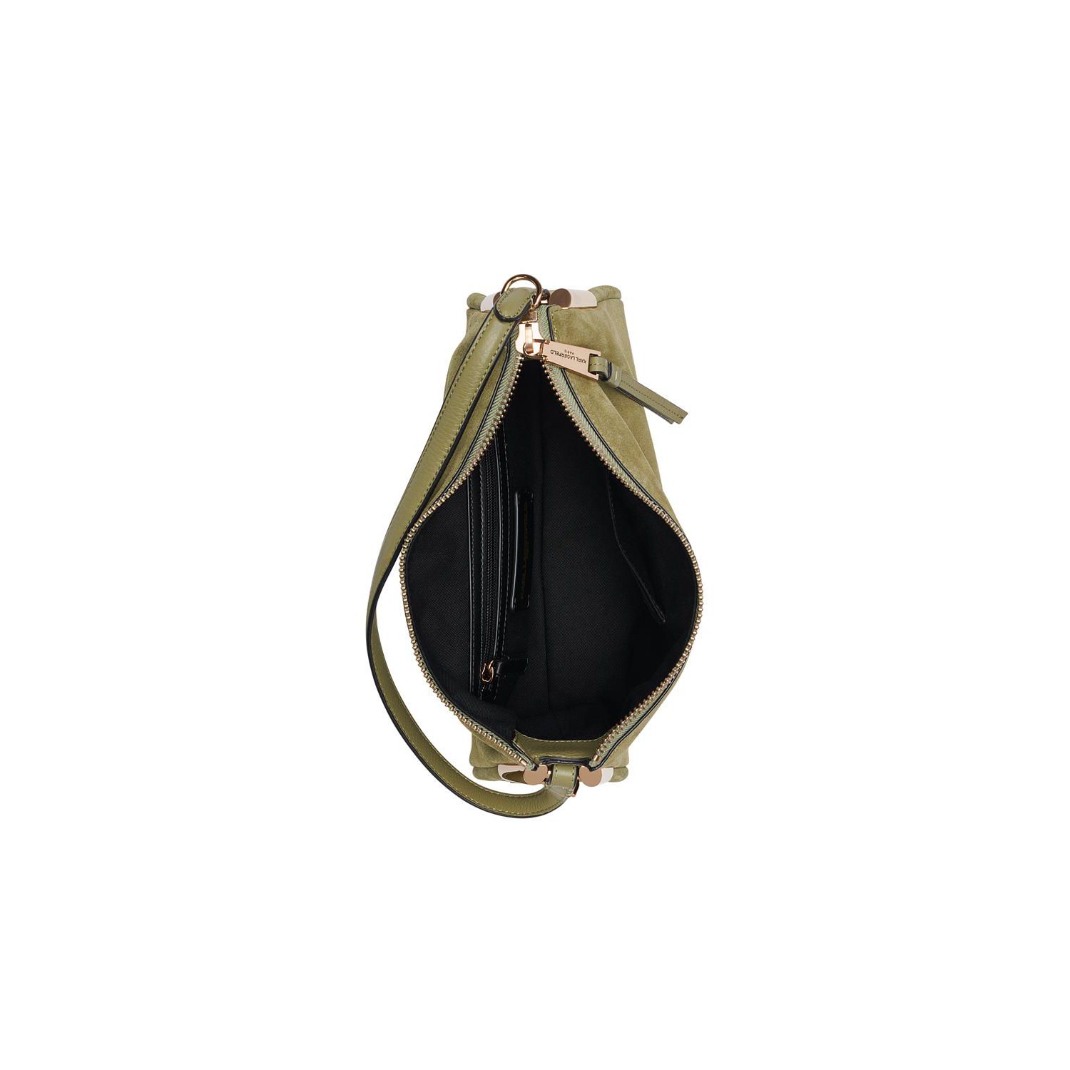 Valerie Large Suede Crossbody Handbag