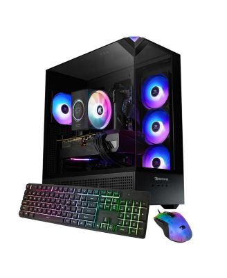 Element EBI5N5701 Gaming Desktop Computer, Intel Core Ultra 5 250KF Plus 4.2GHz, 16GB RAM, 1TB SSD, NVIDIA GeForce RTX 5070 12GB, Windows 11
