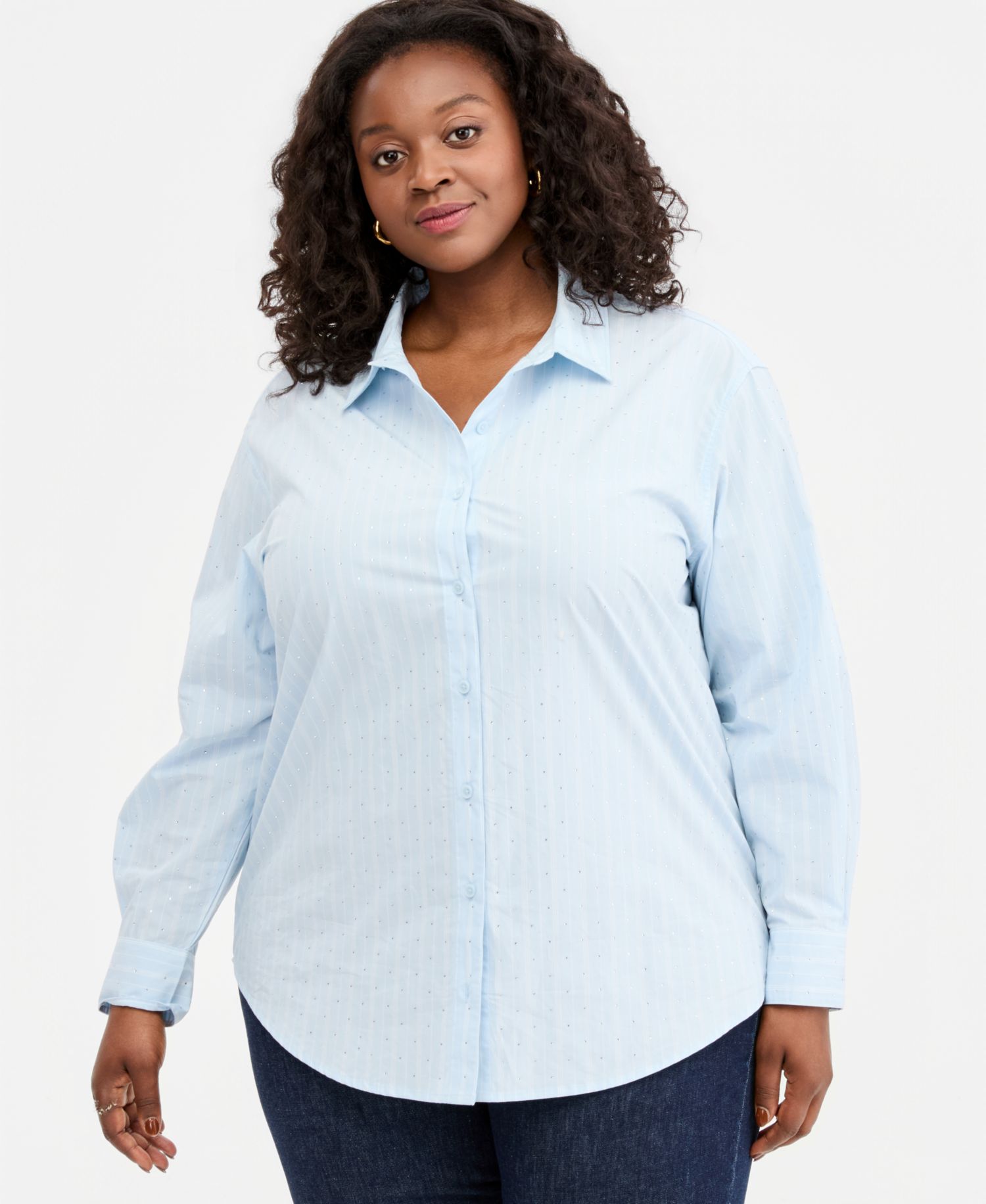 Plus Size High Low Shirt