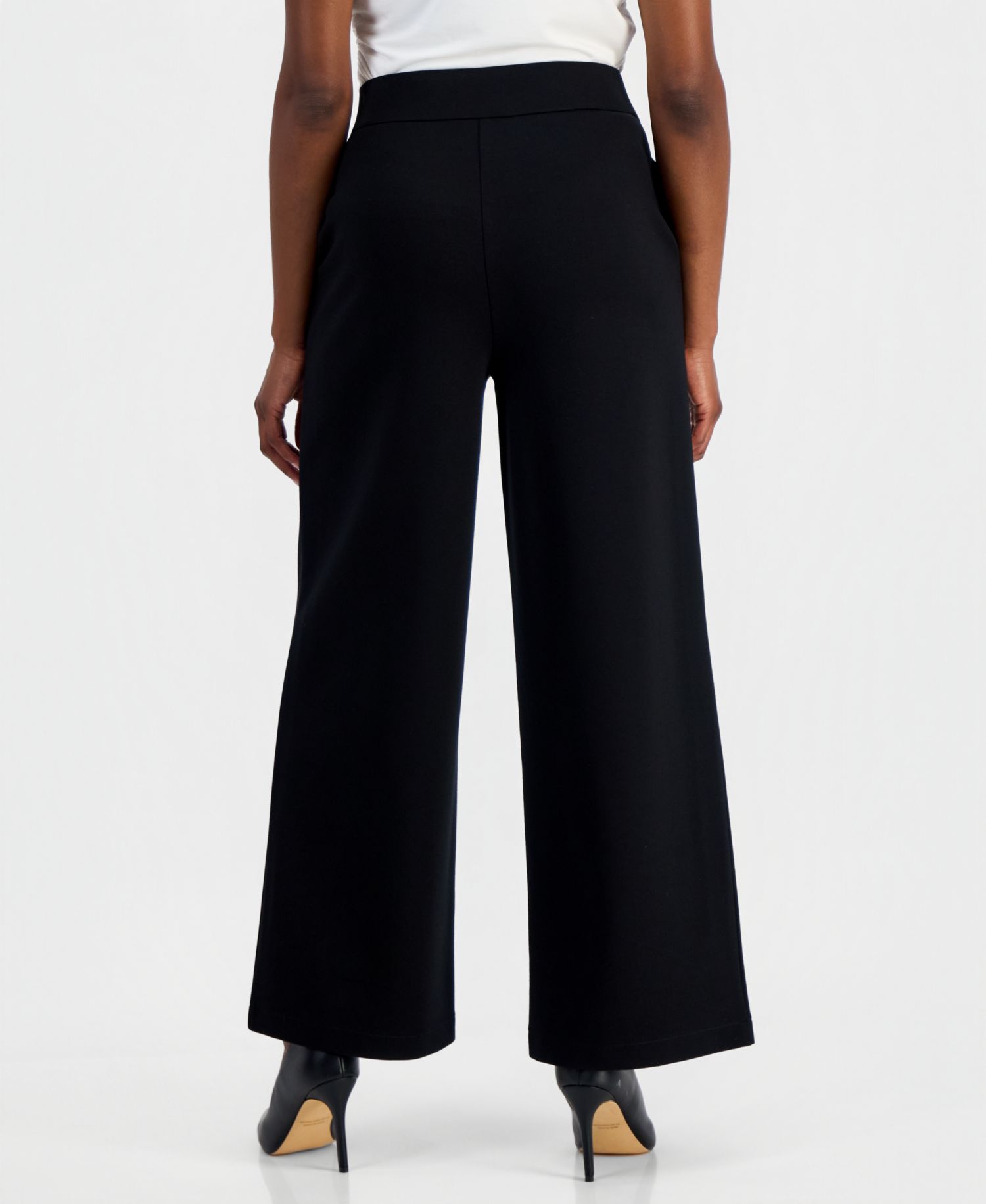 Petite Wide-Leg Pants