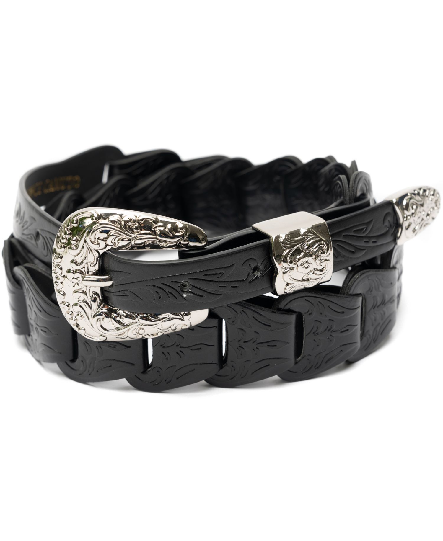 Linked Western Pant Belt