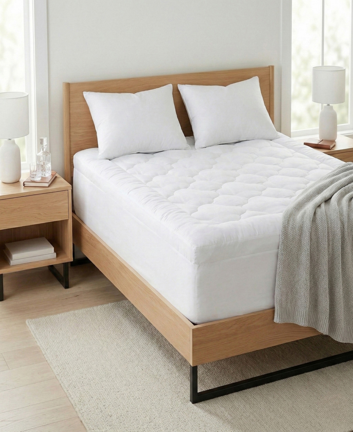 Ella Jayne Adaptive Comfort Plush Mattress Topper
