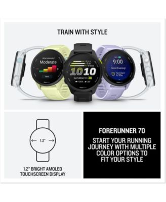 Garmin Forerunner 70 43mm Smartwatch - Macy's