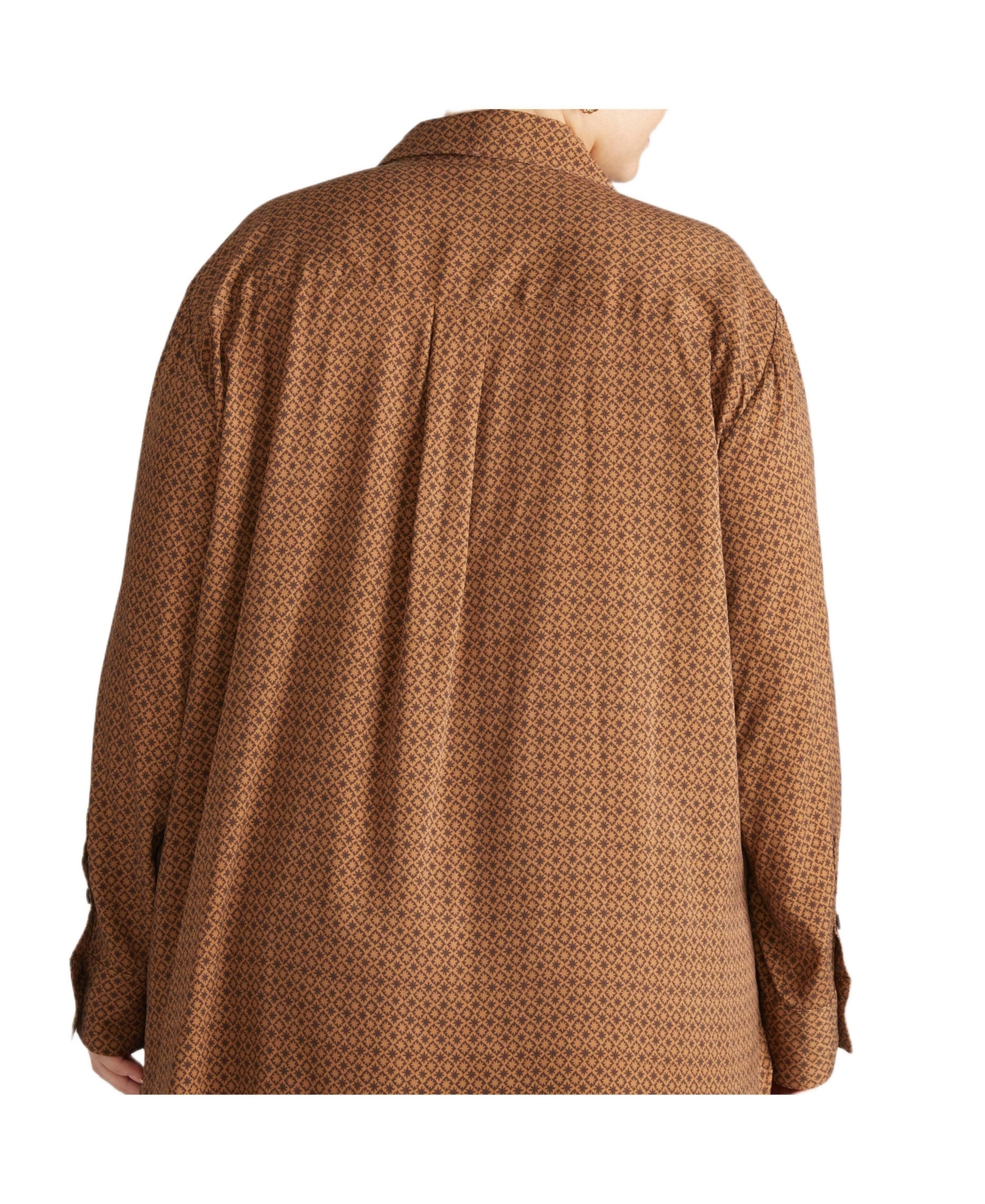 Universal Standard Plus Sizes Cooling Stretch Cupro Artist Women's Shirt