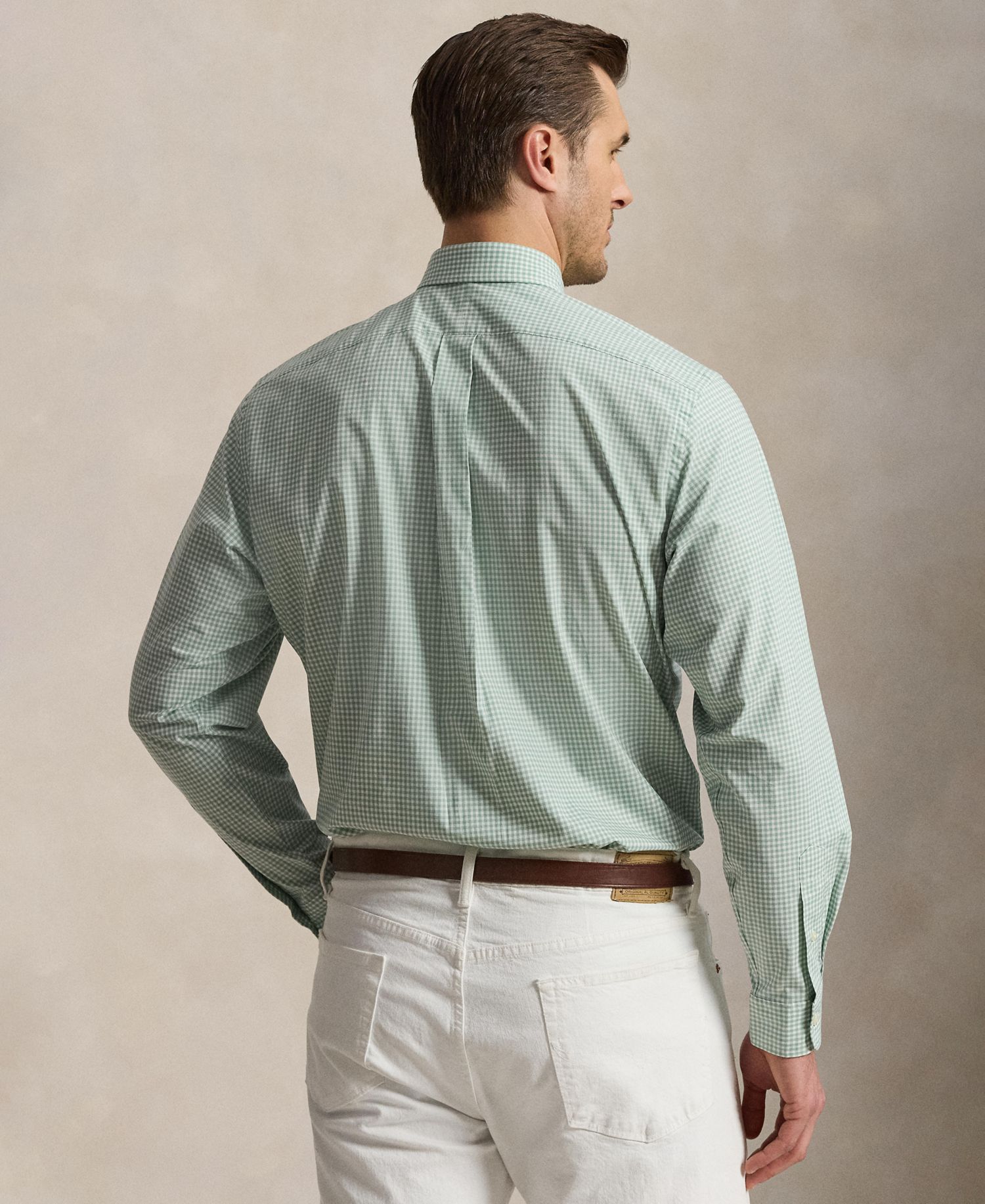 Men's Big & Tall Poplin Sport Shirt