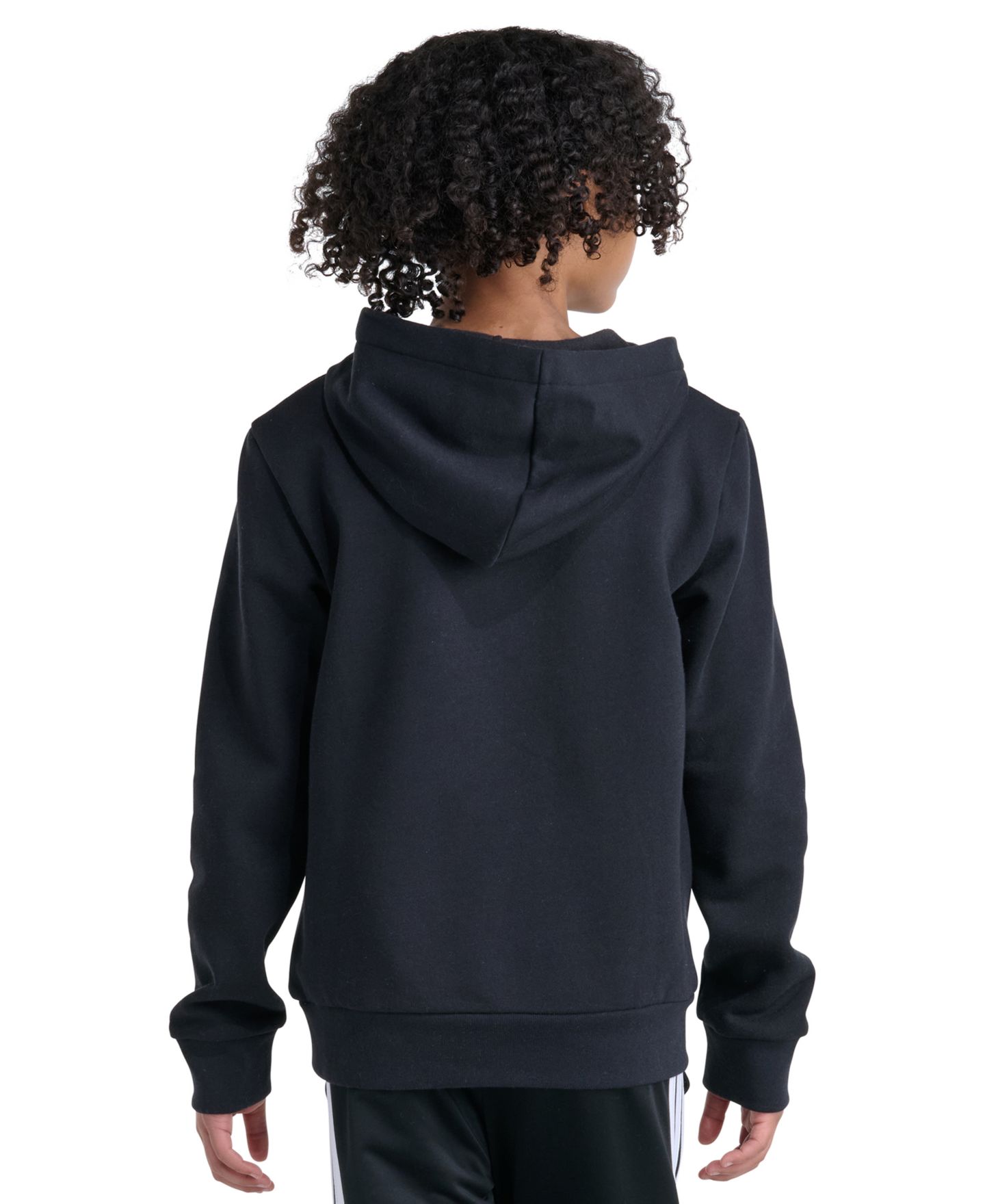 Детский свитшот adidas Collegiate Arch с длинным рукавом, 8-20, цвет: Чёрный — фото 4