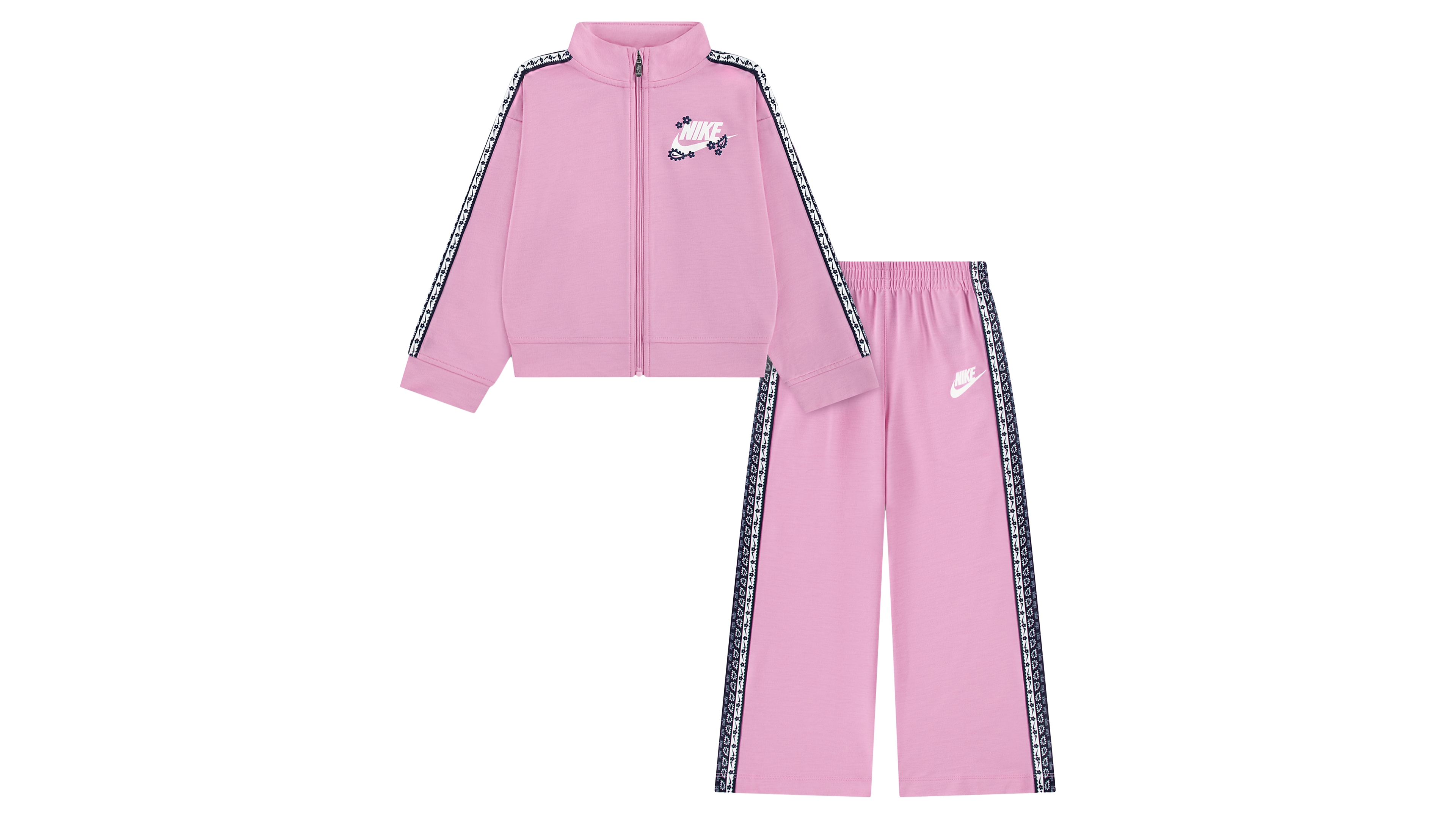 Nike Girls' 4-6X Retro Remix Jacket and Pants, 2-Piece Set