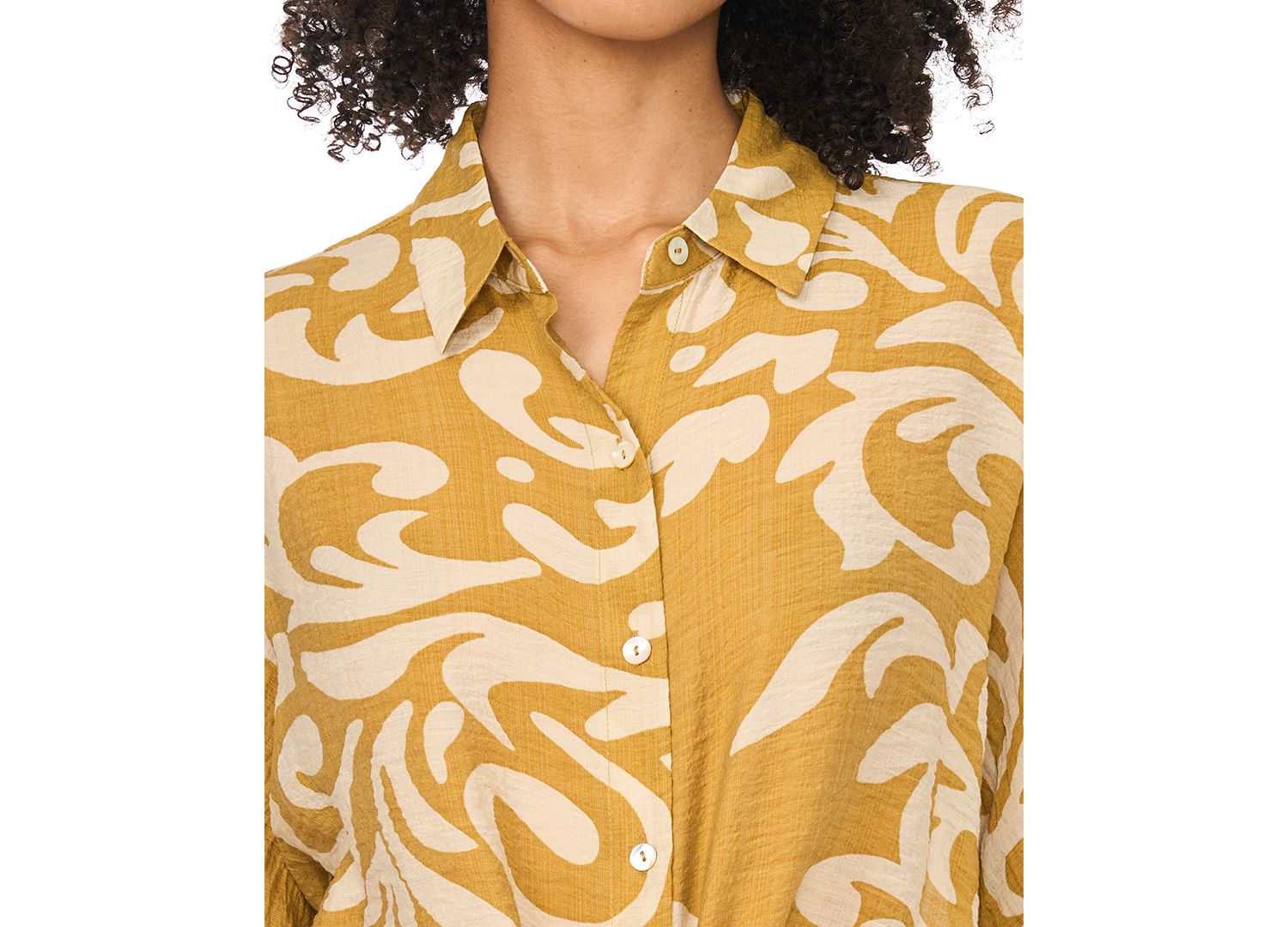 Women's Collared Short-Sleeve Top