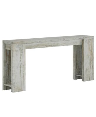 Modern 70.9 Inch Wood Sofa Table for Entryway Use