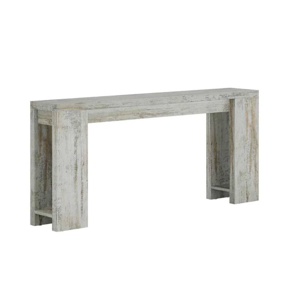 Slickblue Modern 70.9 Inch Wood Sofa Table for Entryway Use