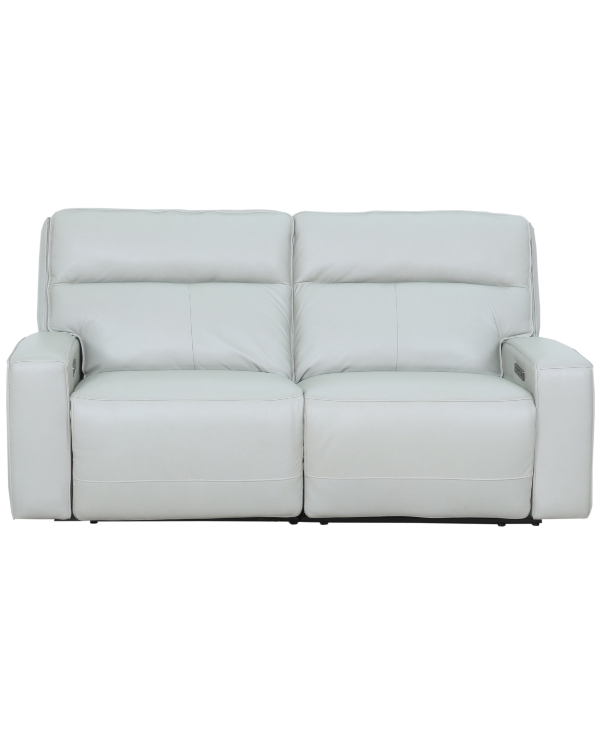 Zackary 2-Piece Leather Sofa with 2 Power Motion, Macy's Exclusive