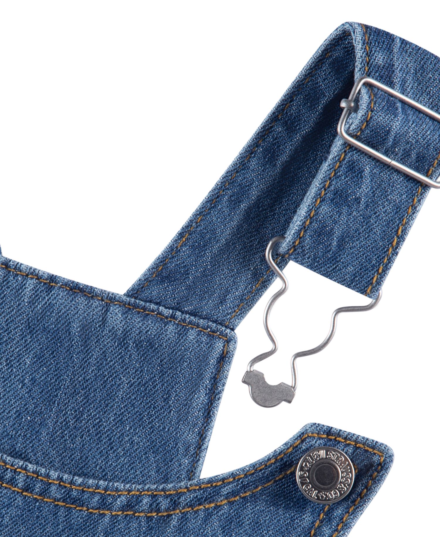Baby Girls' Sleeveless Heart Overall
