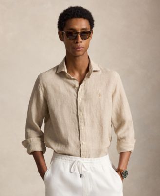 Men's Classic-Fit Linen Shirt	