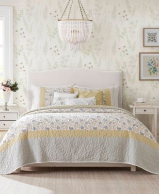 Dawn Soft Cotton Percale 6-Pc. Quilt Set, King/Cal King