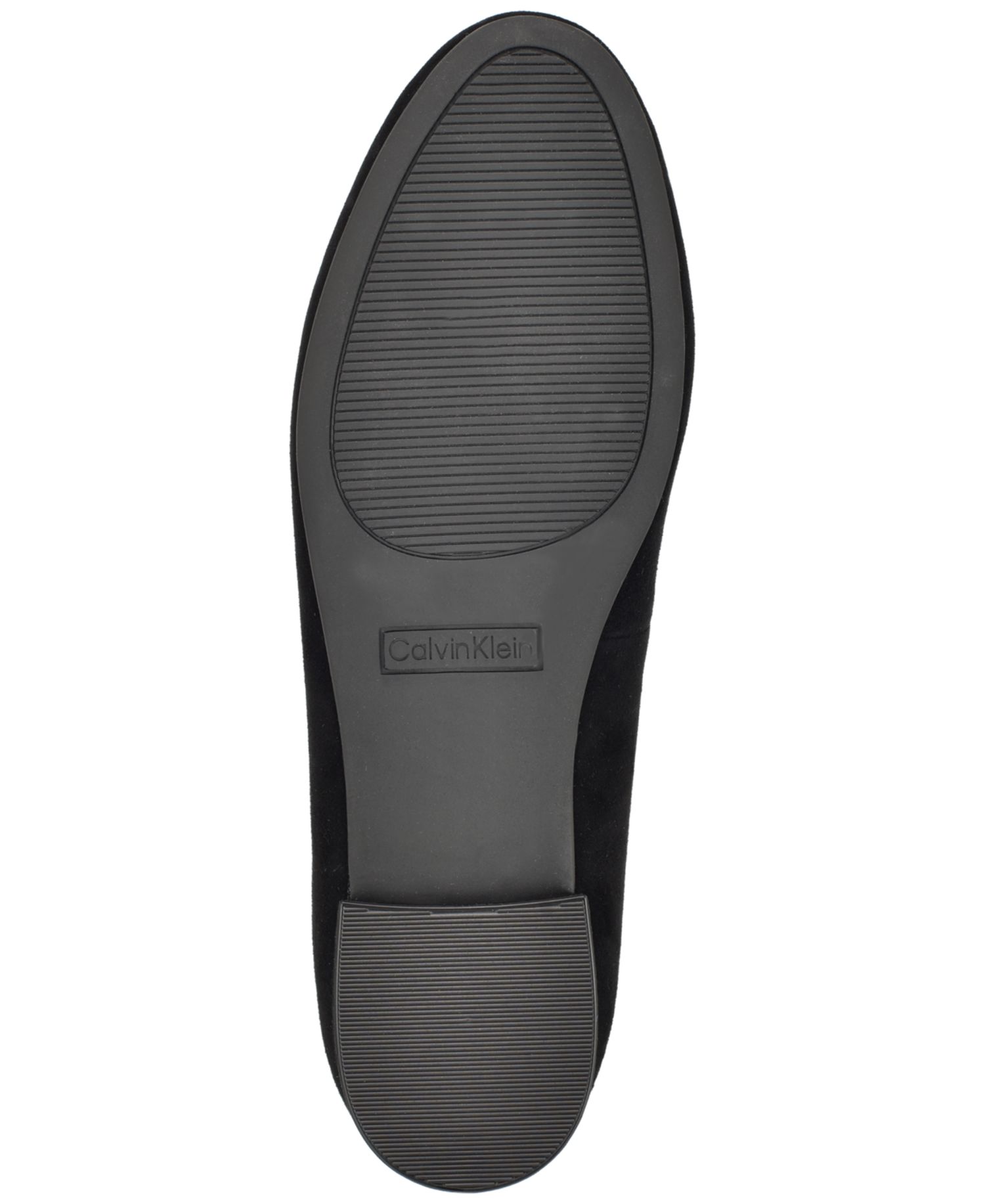 Women's Cyrie Suede Low Block Heel Ballet Flats