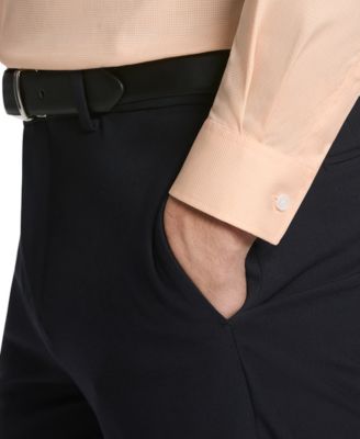 macys michael kors men's dress shirts Michael Kors Men's Ultra Wrinkle-Free Dress Shirt - Dusty Pink