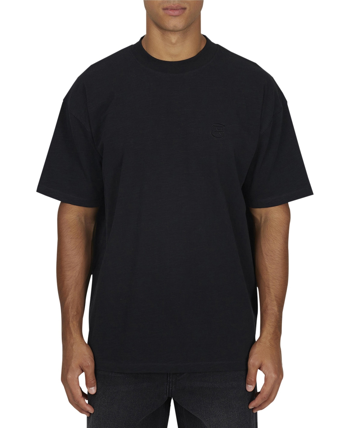 Good For Nothing Men's Emblem Tonal Relaxed Slub T-shirt