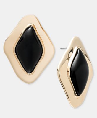 Bold Sculptural Statement Stud Earrings