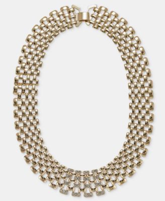 Crystal Stone Collar Necklace
