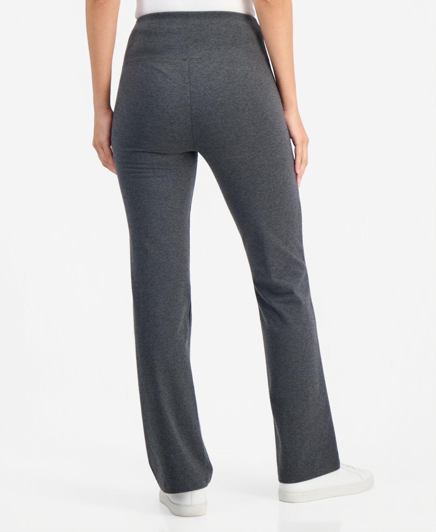 Plus Size High-Rise Bootcut Leggings