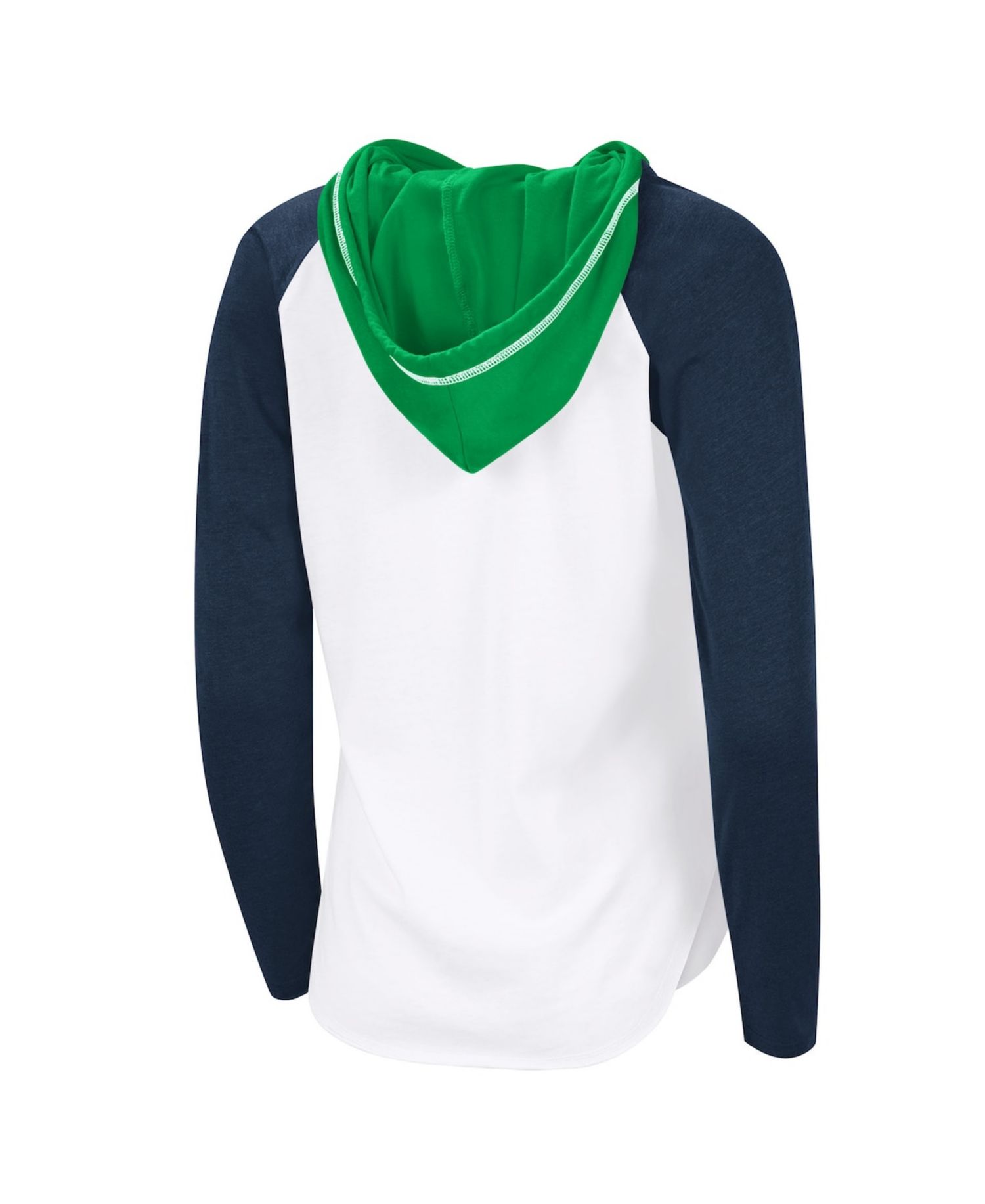 Women's G-III 4Her by Carl Banks White Vancouver Canucks VIP Raglan Long Sleeve Hoodie