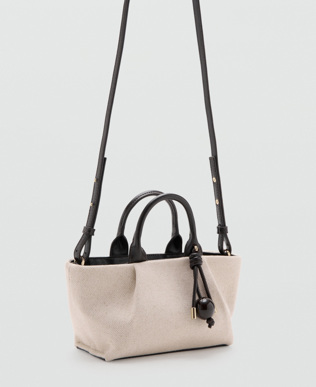 Mango Women's Small Canvas Bag