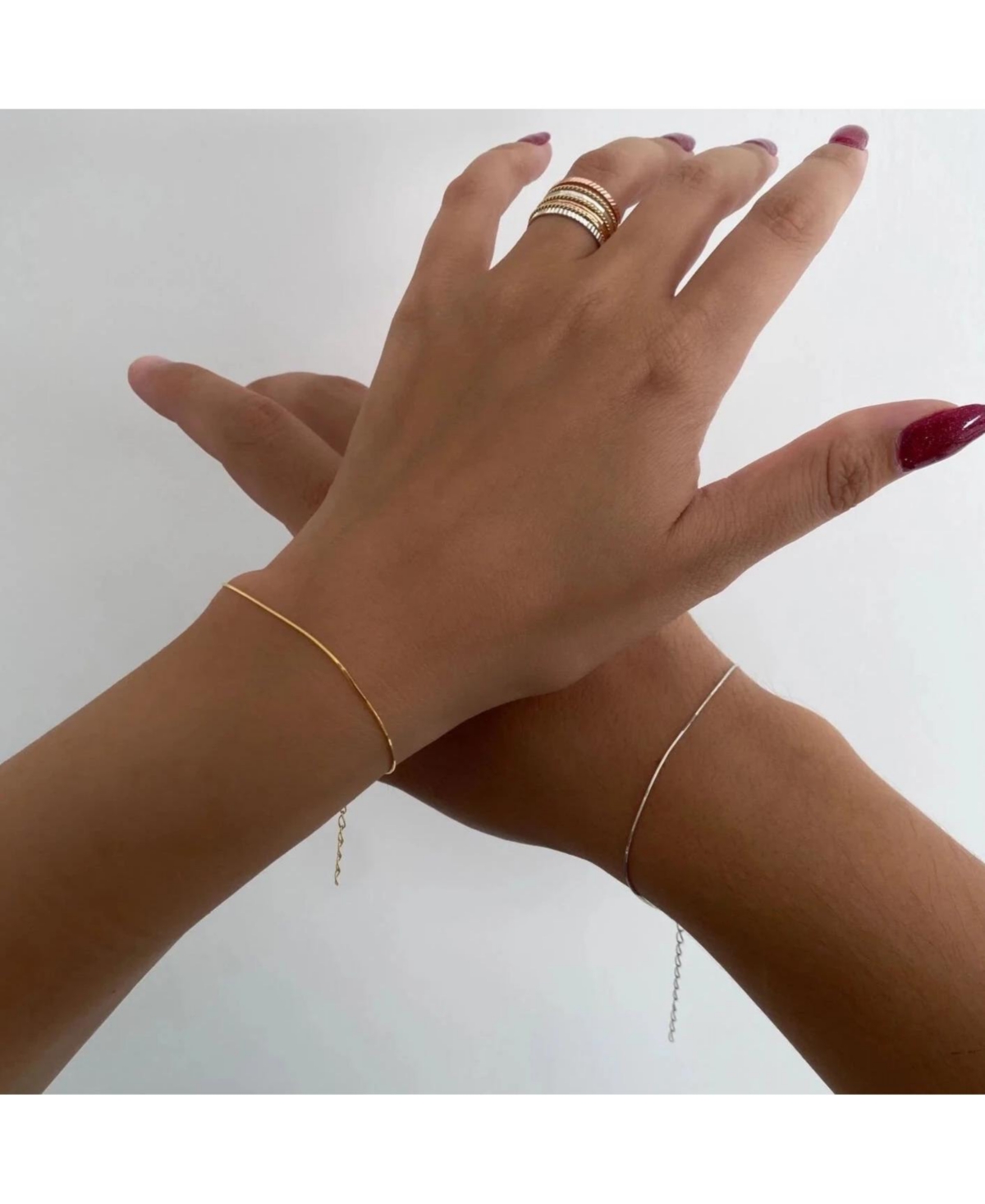 Spero London Italian Fine Chain Sterling Silver Bracelet