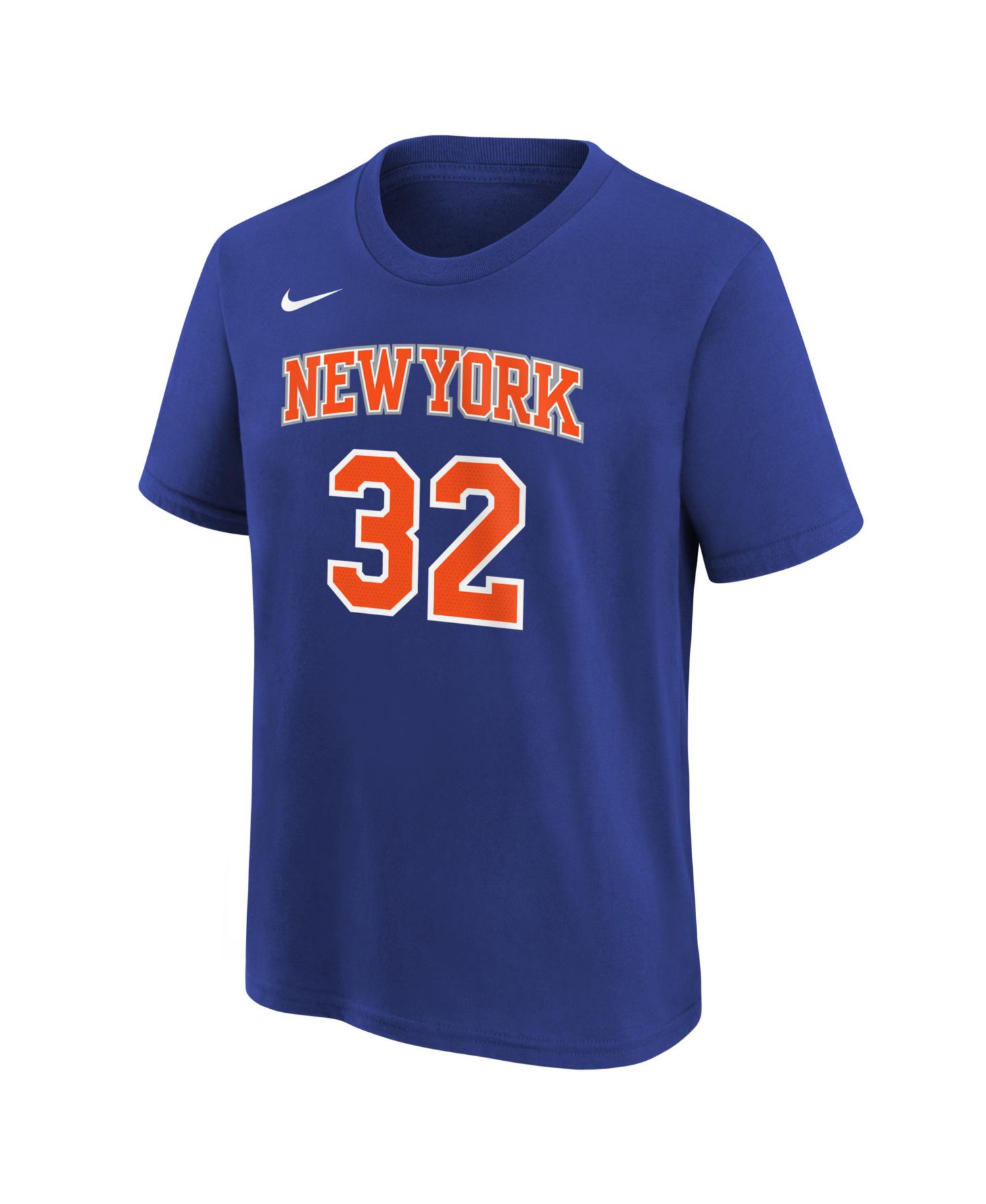 Big Boys and Girls Karl-Anthony Towns Blue New York Knicks Icon Name & Number T-Shirt
