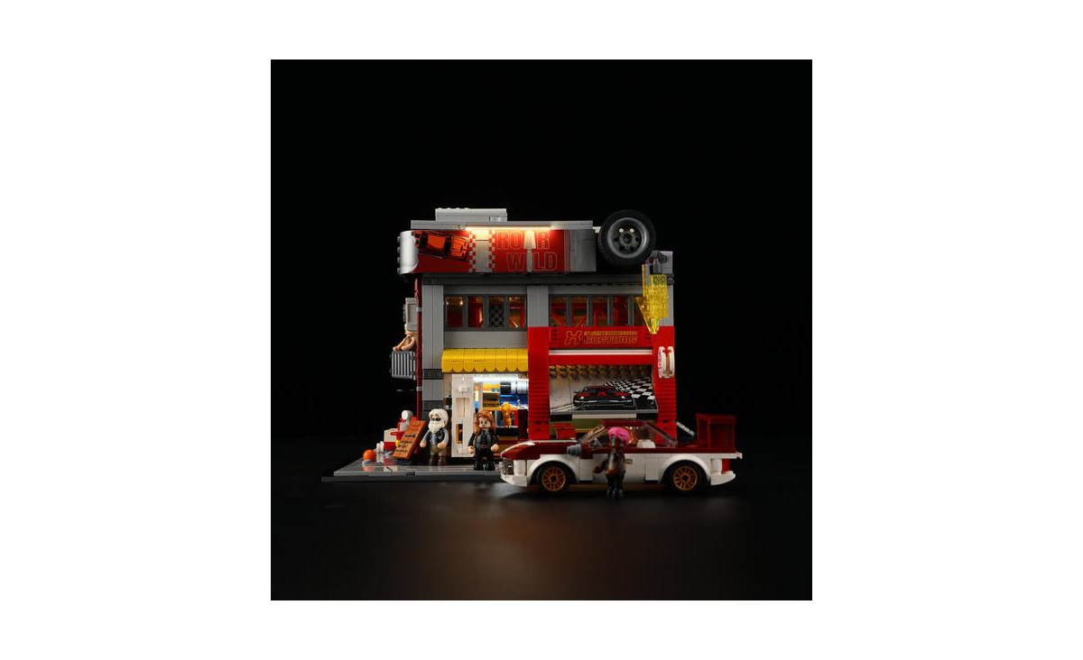 Lumibricks Street Mod Garage