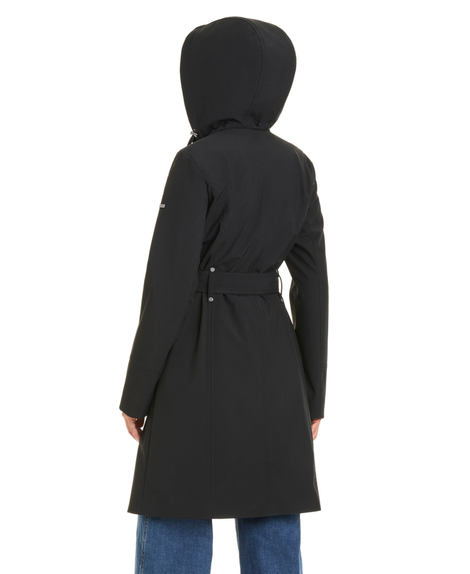 Women's Belted Softshell Coat