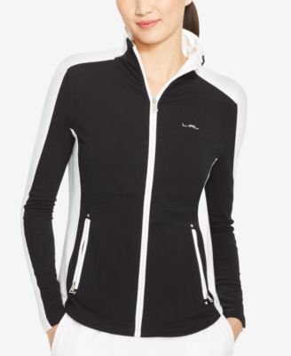 Lauren Ralph Lauren - Colorblocked Full-Zip Jacket