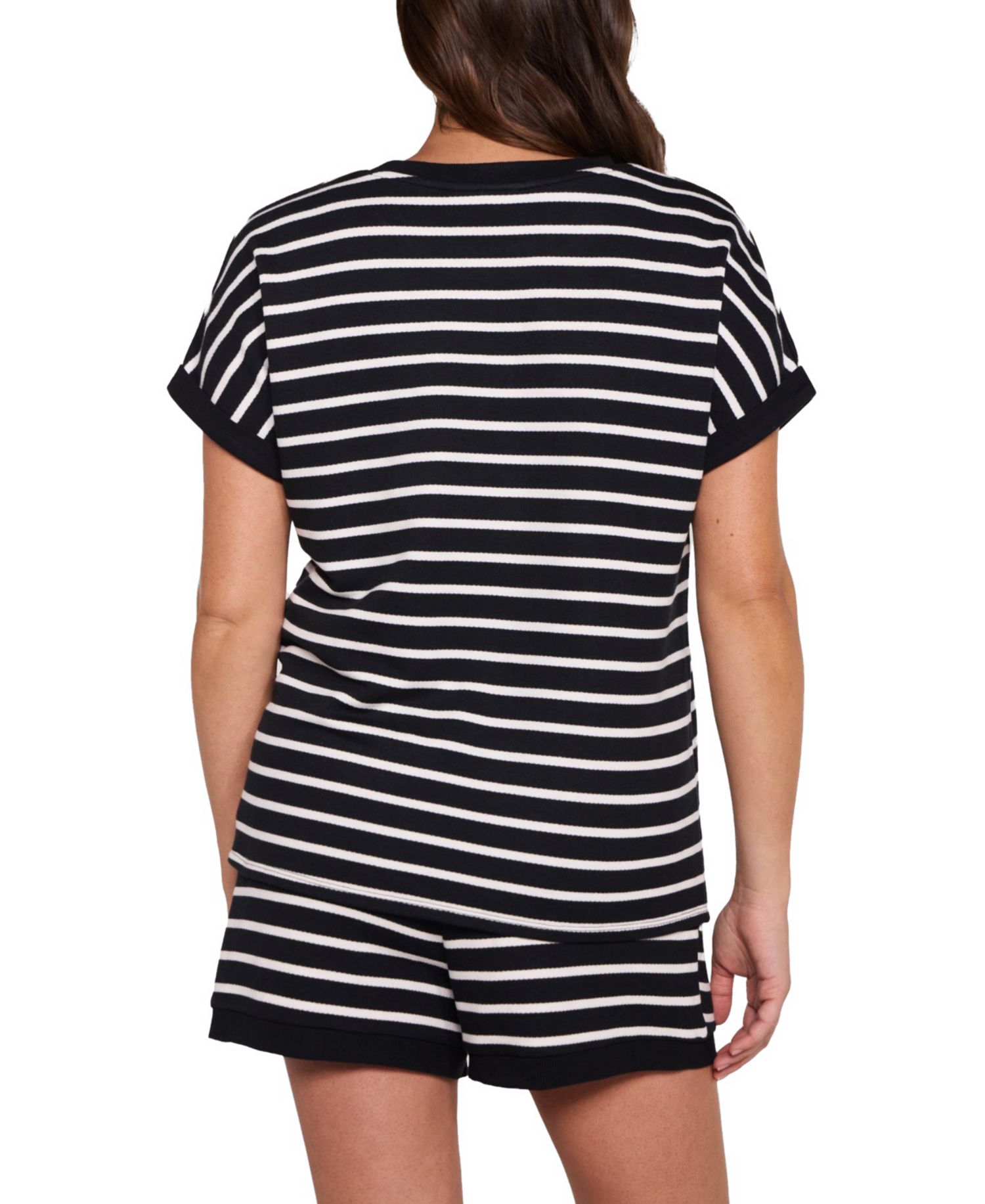 Women's Motherhood Cap Sleeve Relaxed Fit Top
