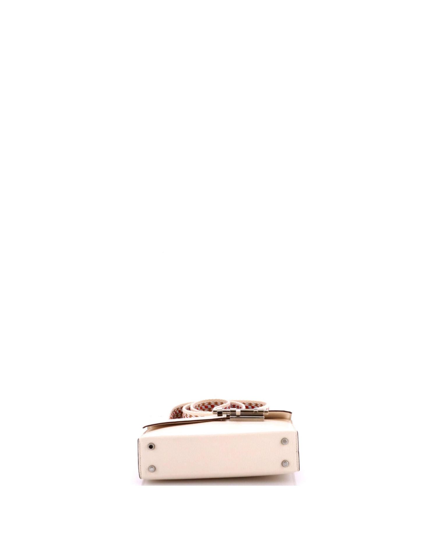 Mini Verrou Bag Chevre Mysore and Canvas