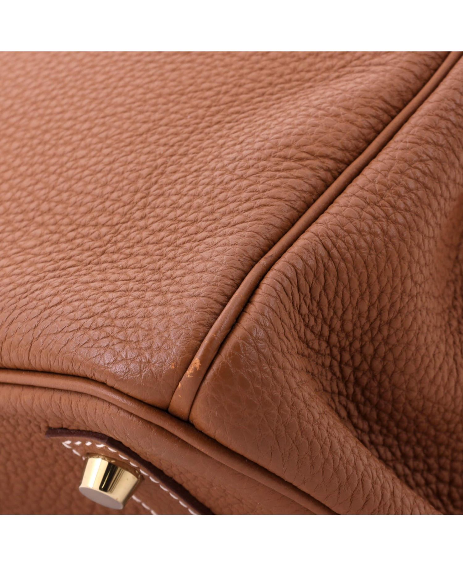 Birkin 30 Handbag Brown Togo with Gold Hardware