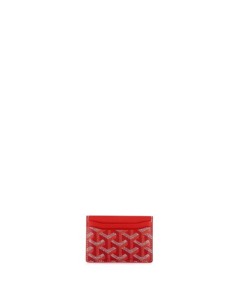 Pre-Owned Goyard Saint Sulpice Card Holder Coated Canvas
