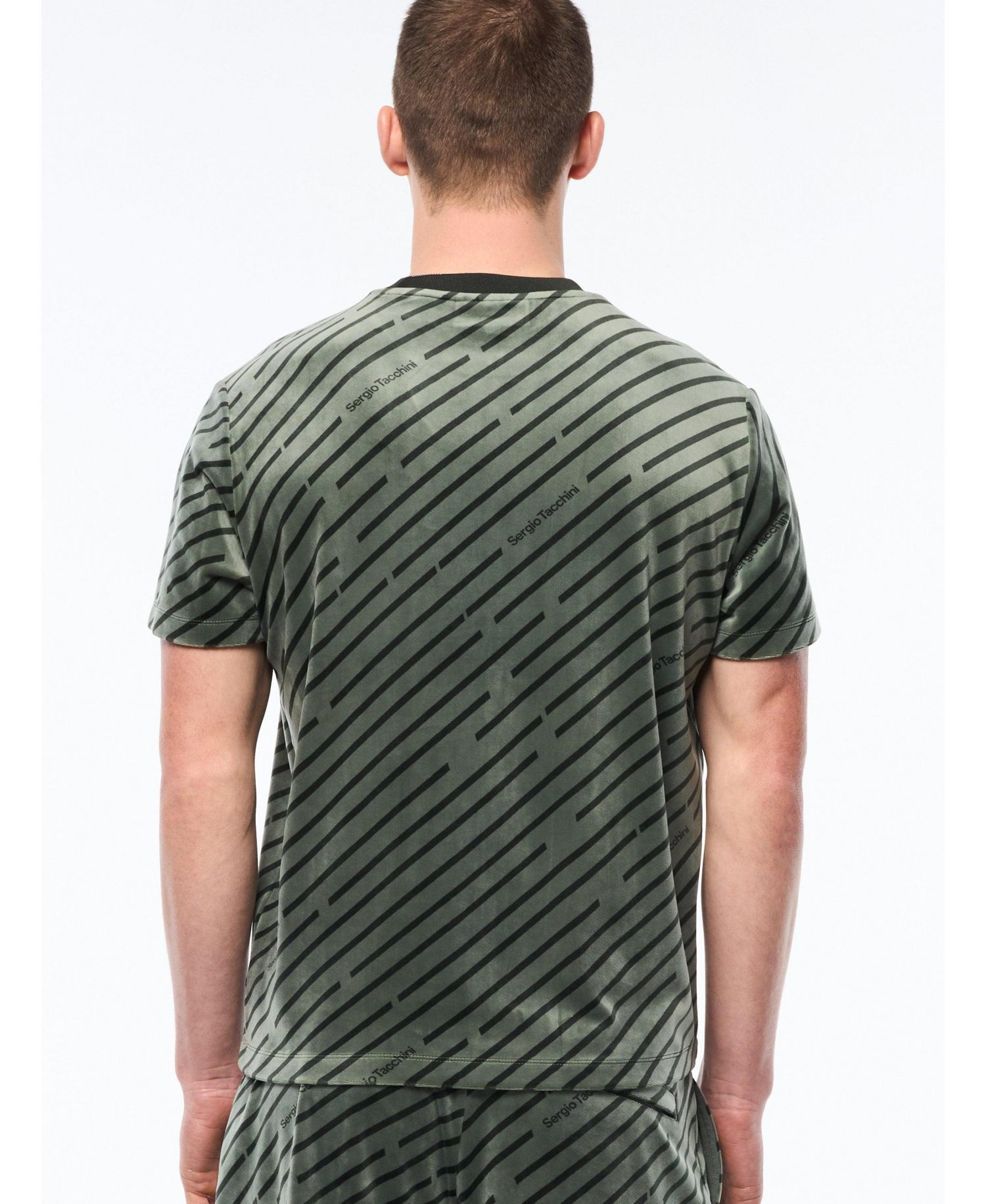 Men's Obliquo Velour T-shirt