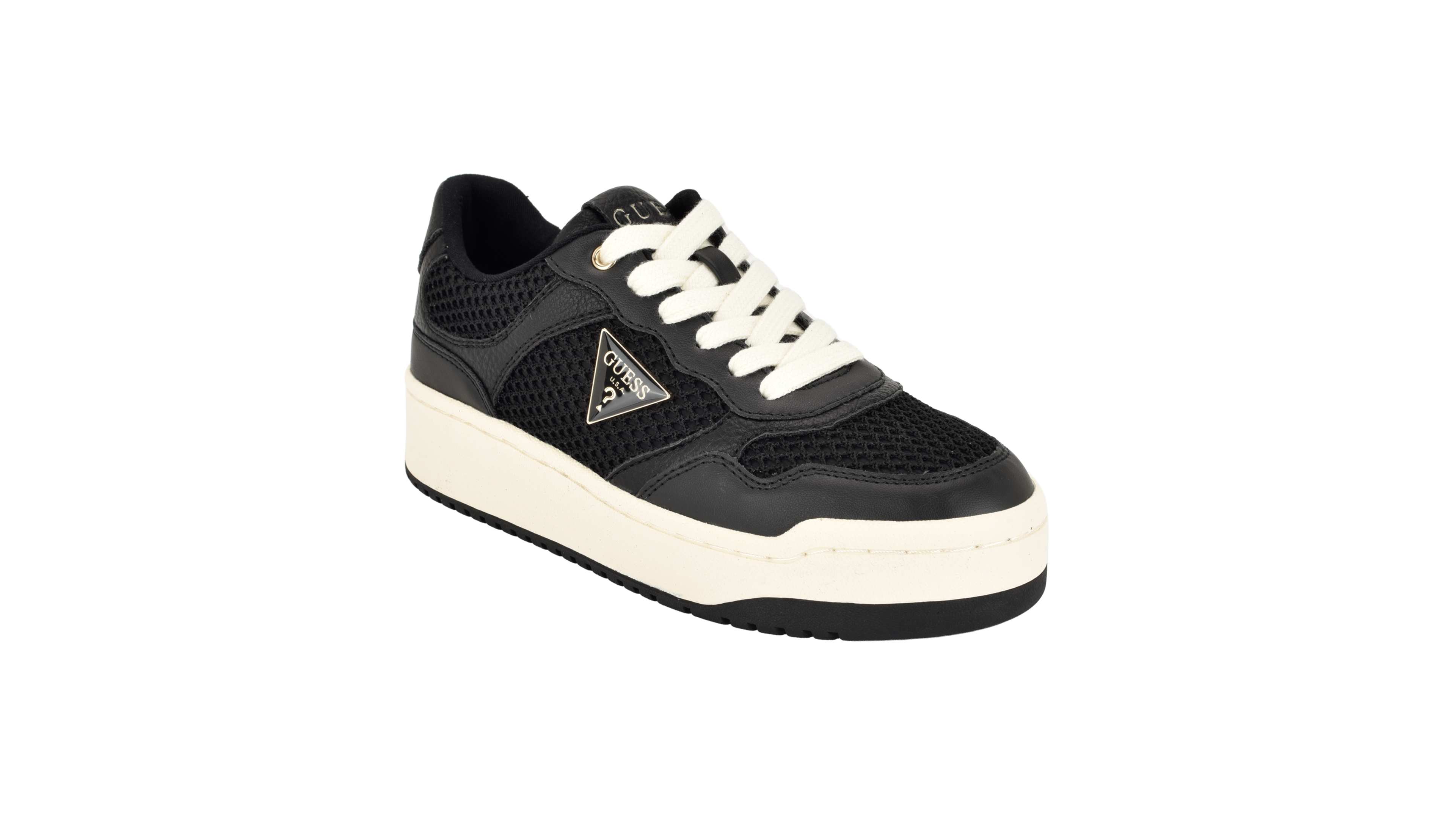 Guess Women's Miram Platform Lace-Up Court Sneakers