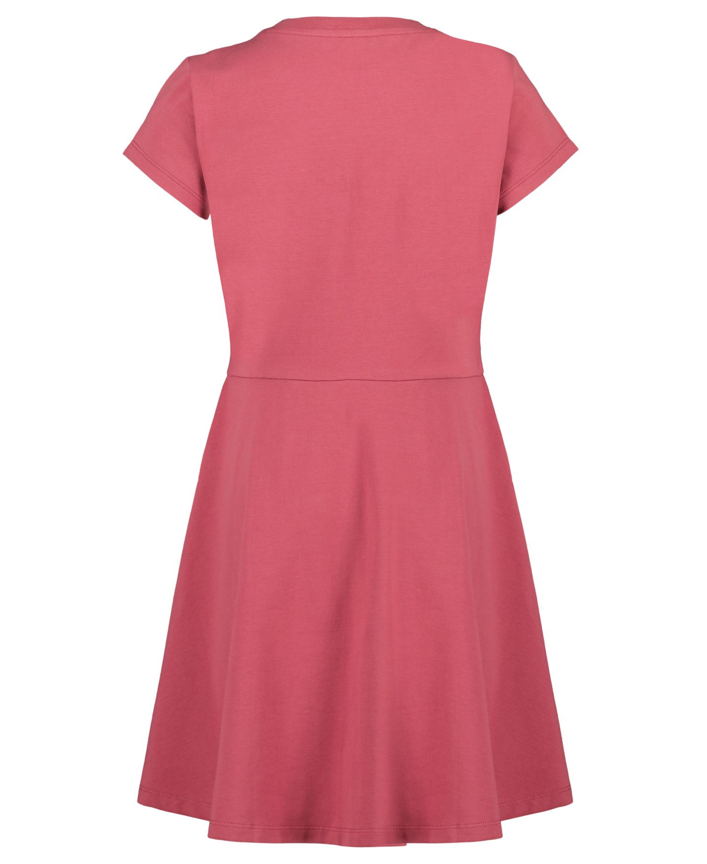 Платье Tommy Hilfiger Short-Sleeve Dress для девочек, цвет: Ягодный — фото 2