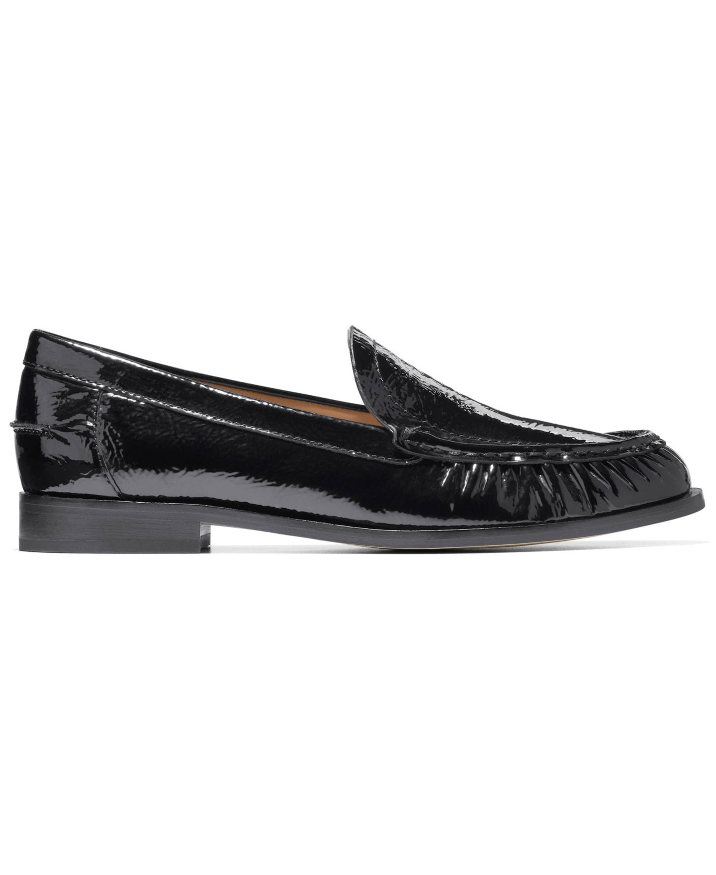 Женские туфли Cole Haan Dreya Venetian Slip-On, цвет: Чёрная лаковая кожа — фото 2