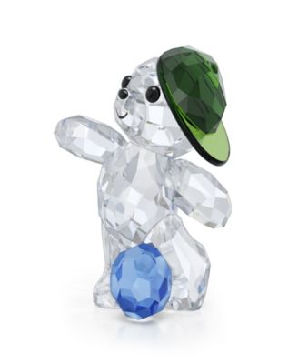 Kris Bear Scorer Ball Crystal Figurine