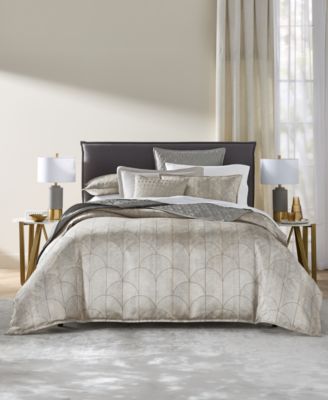Inlay Woven and Printed 3-Piece Duvet Cover Set, King